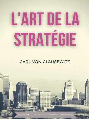 cover image of L'art de la stratégie